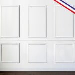 99dco - kit de 6 moulures murales en pin des landes - apolline b - 100% pefc - prt  coller et peindre ...