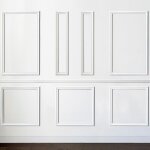 99d�co - kit de 7 moulures murales en pin des landes - apolline c - 100% pefc - pr�t � coller et peindre ...