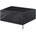 9ft table de billard housse anti - poussi�re meubles housse �tanche noir 28715582cm