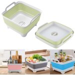 Einemgeld - 9l lavabo pliable multifonction carr wash nettoyage vaisselle lgumes fruits panier linge ...
