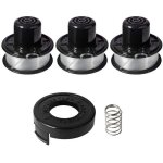 A6226 bobine de fil compatible avec black et decker st4400 st4500 st5000 gl250 gl310 gl360 gl360sb, bobine ...