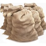 Aafgvc - 5 sacs toile de jute - sac jute pomme de terre ? sac a patate conservation ? anti inondation ...