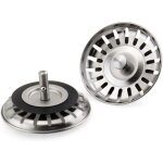 Aafgvc - bouchon de filtre d'�vier de cuisine en acier inoxydable couvercle de vidange de 78 mm bouchon ...