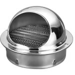 Aafgvc - grille d'a�ration ronde bcc, couvercle de grille d'a�ration, grille d'a�ration en acier inoxydable ...