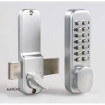 Aafgvc - loquets et verrous, serrure de porte ditial avec clavier à code d'accès mécanique os25a Aafgvc - loquets et verrous, serrure de porte ditial avec clavier à code d'accès mécanique os25a