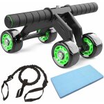 Ab roller roue abdominale abdominal roller ab - wheel appareil de musculation 4 roues pour homme et femme ...
