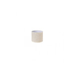Abat - jour cylindrique happy clamp lin beige 14dx14dx13h