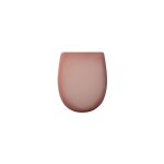 Abattant double olfa avec couvercle - effet jasp rose clair 45x36. 5 cm