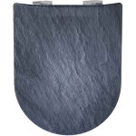 Olfa - abattant double dclipsable imitation ardoise mat ardoise 47x36. 5 cm