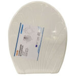 Abattant de toilette abattant de toilette en plastique dalia blanc 87638