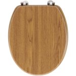 Abattant wc 37 x 46 cm strata marron Abattant wc 37 x 46 cm strata marron