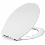 Abattant wc frein de chute lunette de toilette forme o abattant toilette d�gagement rapide abattant pour ...