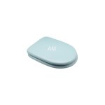 Abattant wc maldives bleu clair pour wc rak compact 43, 5 x 36 cm abattant wc charnie're entraxe 16 cm ...