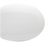 Abattant wc thermodurcissable td16 abattant wc 40, 5 - 45 x 38 cm avec charnie'res re'glables a et c ...