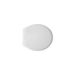 Abattant wc universel thermodurcissable mod. d054 abattant wc 42, 1 x 36, 5 cm avec double fermeture ...