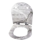 Olfa - abattant wc wood slim athenes, descente assiste et dclipsable