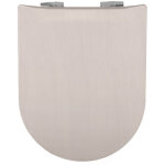 Olfa - abattant wc wood slim bois mat - descente assiste - dclipsable