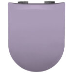 Olfa - abattant wc wood slim lavande mat - descente assiste - dclipsable