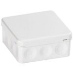 Abb - boite de drivation pour locaux humides 86x86 - 2, 5mm blanche 2tka140012g1