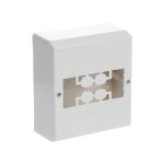 Coffret �lectrique cache - bornes 6 modules abb