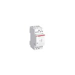 Abb - contacteur d'installation en25 - 40n - 06, 4na, 230ac / dc, montage din, avec interrupteur pour ...