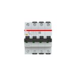S300p - disjoncteur 4p - 10a - courbe c - pdc 25000a - 400vac 25ka - 230vac 50ka - 4 modules 2cds384001r0104 ...