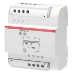 Transformateur modulaire abb ts63 / 12 - 24 63 va 230v / 12 - 24v selv 5m m429287