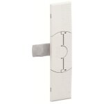 Abb - verrou pour armoires et caisses �lectriques mod�le czt1 blanc 3, 2 x 6, 2 x 16, 5 cm (2cpx052413r9999) ...