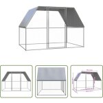 Abcrital - the living store poulailler d'extérieur 3x2x2 m acier galvanisé - poulailler extérieur - abri ... Abcrital - the living store poulailler d'extérieur 3x2x2 m acier galvanisé - poulailler extérieur - abri ...
