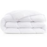 Abeil - couette de lit premium tempérée 350g blanc aerelle soft flex dimension - 140x200 Abeil - couette de lit premium tempérée 350g blanc aerelle soft flex dimension - 140x200