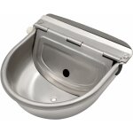 Abreuvoir  eau en acier inoxydable avec bouchon de vidange et valve  flotteur rglable pour cheval, ...