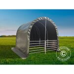 Dancover - abri pour btail 3x3x2, 8m, pvc, vert