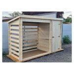 Salone srl - abri bûcher habrita foresta rb3312 mono pente 4m2 madriers 20mm épicéa massif sans plancher ... Salone srl - abri bûcher habrita foresta rb3312 mono pente 4m2 madriers 20mm épicéa massif sans plancher ...