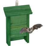 Abri  chauves - souris, large refuge pour chauvesouris, hxlxp : 29 x 18 x 6 cm, jardin, nichoir, bois, ...