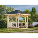 Abri de jardin en bois betty 9, 9 m2 naturel