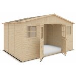 Abri de jardin - bois brut - 13 m�