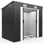 Gardebruk - abri de jardin mtal 3, 4m cabane de jardin rangement vlos outils anthracite