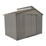 Chalet&jardin - abri jardin mtal - aspect bois vieilli 9363 - 5, 44 m - gris