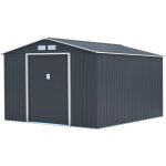 Abri de jardin m�tal  vegas  - 8, 83 m� - gris