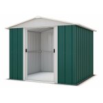 Trigano - abri de jardin métal vert yardmaster 4, 68 m² + kit d'ancrage Trigano - abri de jardin métal vert yardmaster 4, 68 m² + kit d'ancrage