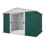 Trigano - abri de jardin métal vert yardmaster 6, 44 m² + kit d'ancrage Trigano - abri de jardin métal vert yardmaster 6, 44 m² + kit d'ancrage
