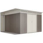 Hoggar - abri de jardin premium orebro 8. 96 m2 - garantie 10 ans - 333x269x189cm. remise m�tal