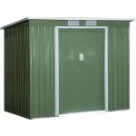 Outsunny - abri de jardin - remise pour outils - fondation incluse - cabanon 2 portes coulissantes verrouillab ...