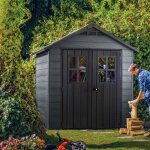 Abri jardin résine ? woodium® 757 5 m² - anthracite Abri jardin résine ? woodium® 757 5 m² - anthracite