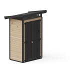 Abri de jardin strongbox s - robuste cabane à outils en bois avec fondation wpc résistante à l'humidité ... Abri de jardin strongbox s - robuste cabane à outils en bois avec fondation wpc résistante à l'humidité ...