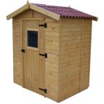 Habrita - foresta - abri de jardin en panneaux 16 mm 2, 46 m2 - ed1612. 01