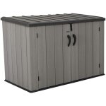 Lifetime - abri de rangement extérieur, horizontal 2. 40m3 pehd Lifetime - abri de rangement extérieur, horizontal 2. 40m3 pehd