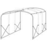 Abri tunnel largeur 3 m pieds droits pas à 1. 50 m - long 4. 50 m, type camion 640 gr / m² anthracite, ... Abri tunnel largeur 3 m pieds droits pas à 1. 50 m - long 4. 50 m, type camion 640 gr / m² anthracite, ...