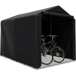 Costway - abri de vélos extérieur de 160 x 218 x 164 cm, abri de garage portable pour vélos avec porte ... Costway - abri de vélos extérieur de 160 x 218 x 164 cm, abri de garage portable pour vélos avec porte ...