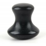 Ac - deco - champignon guasha en serpentine - noir - soin de la peau - livraison gratuite - noir